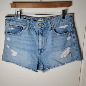Madewell Light Blue Jean Shorts